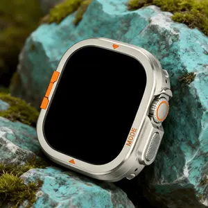 Daily Versatile No Screen Rugged Armor Metal Cover for Apple Watch Ultra 3 2 1 49mm Alloy Protective Shell for IWatch Serise 11 10 46mm Smart Watch Accessories Case Durable Scratch-resistant Sturdy Alloy Armor