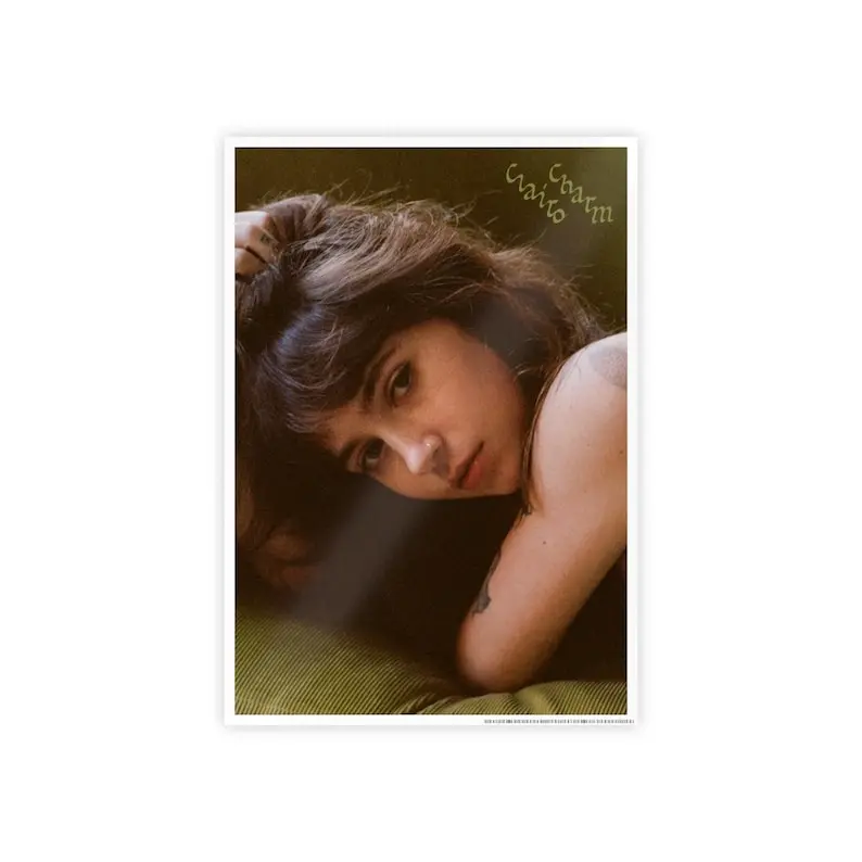 Clairo Charm Album Cover Glossy Graphic Print Poster - Unframed Rustic Paper Wall Art with Border, Multi-Size (11x17,12x18,18x24,24x36), Home Decor, Home Supplies