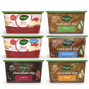 Marzetti Fruit Dips & Dessert Glazes – Choose Flavor | Caramel, Salted Caramel, Chocolate & Strawberry Glaze