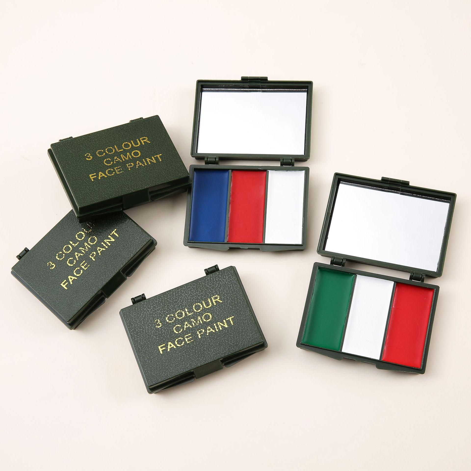 Soccer Fan Paint Kit – 9 Countries Available, High Color Accuracy, Portable Mirror Box, No Mixing Required