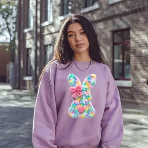 Fuzzy Bunny - Easter DTF Transfer