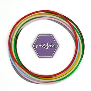 “No Place Like Home” / Silicone Stacking Bracelets / Moments Collection Stack