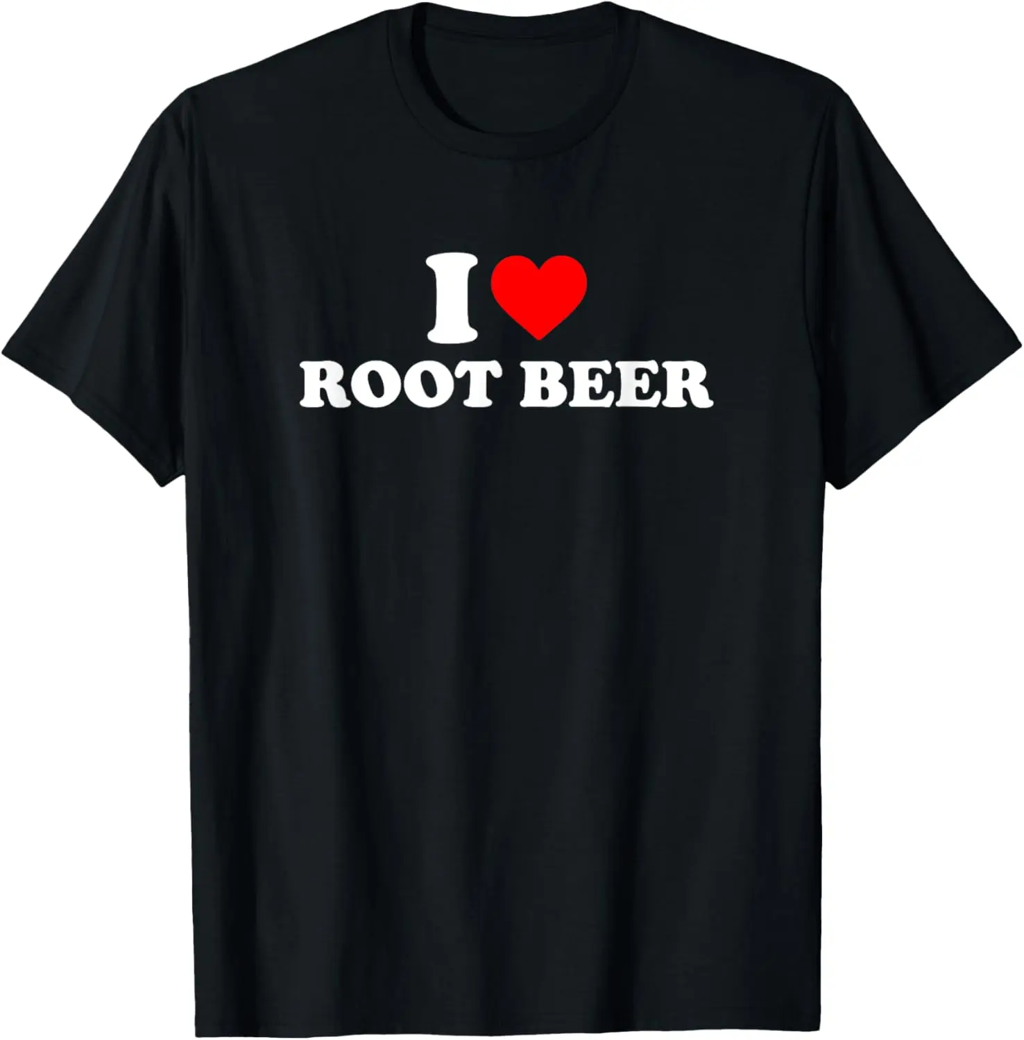 Women's Vintage Graphic T-Shirt, Playful 'Root Beer' Print, Distressed 100% Cotton Short-Sleeve Top for Everyday Wear