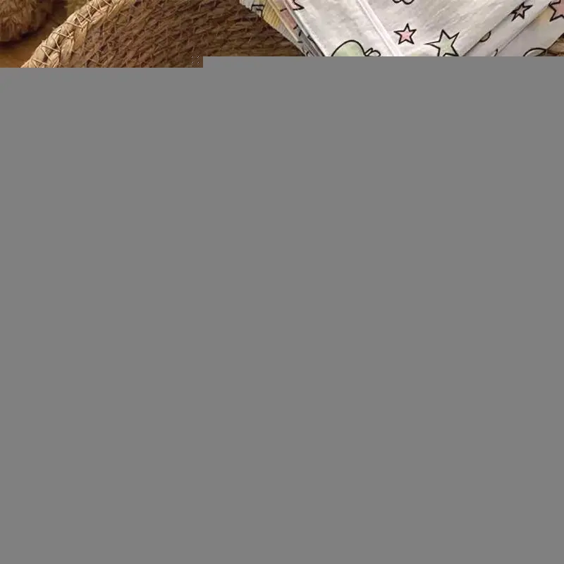 Kawaii Miffy Long Sleeve Sleepwear Set Cotton Lightweight Cute Cartoon Rabbit K-trend Loose Fit Pajamas for Women Cozy Home Wear