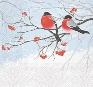 Bullfinches Luncheon Napkins
