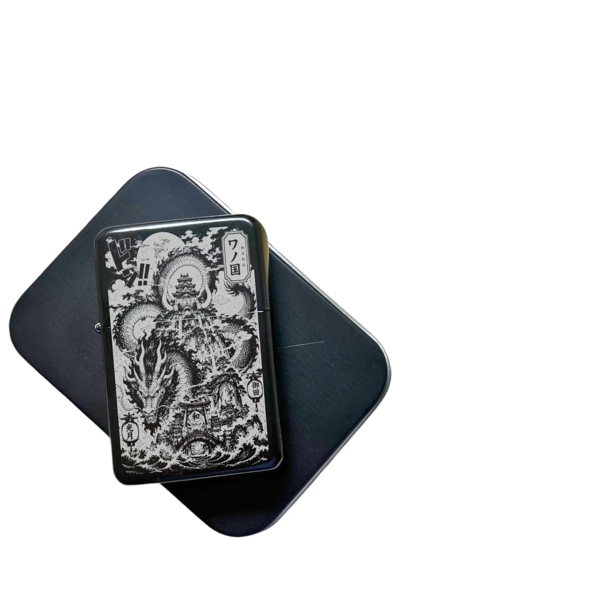 Premium 1 Piece Wano Metal Lighter, Anime Fan gift