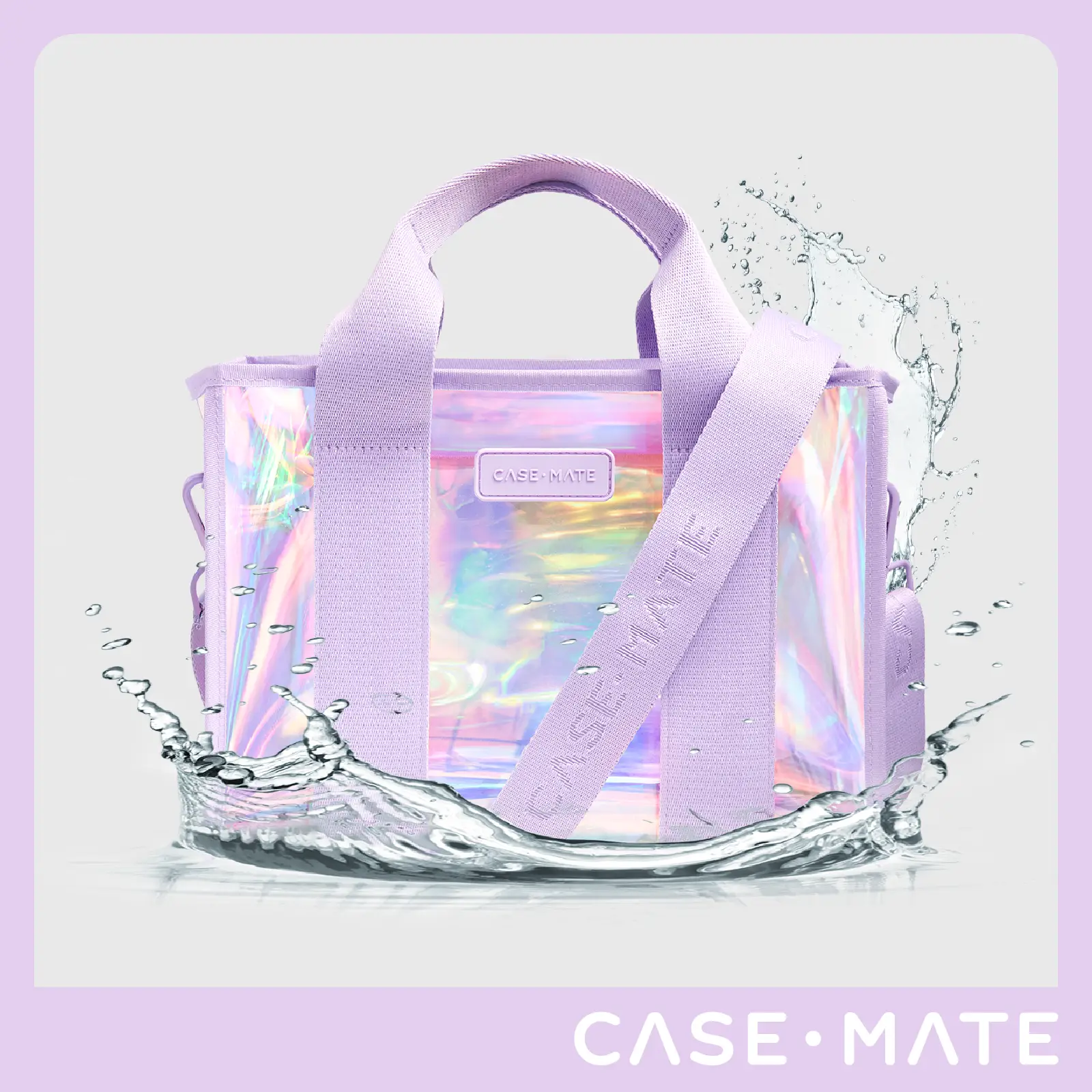 Zip Tote With Crossbody