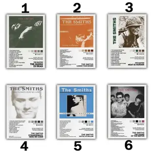 The Smiths Poster,The Smiths Posters ,The Smiths Merch ,The Queen is Dead ,Retro Vintage Album Cover Posters