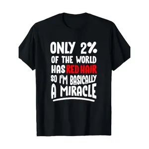Redhead - Ginger Pride Red Hair Readhead 100% Cotton T-Shirt