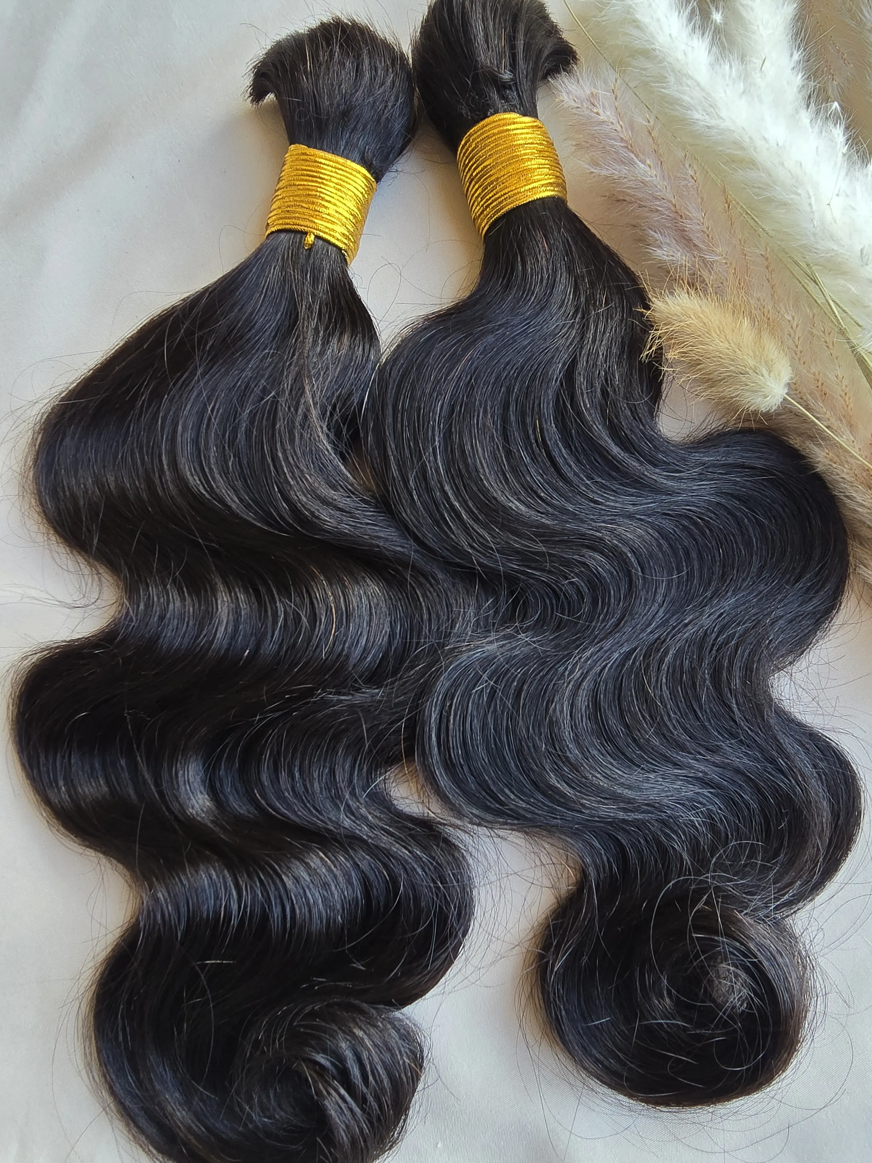 Bohemian Rootz- Body Wave 100% Human hair||18"-22"| Natural Black color
