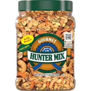 Southern Style Nuts Gourmet Hunter Bulk Trail Mix, 23 oz (Pack of 1), Sesame Sticks, Roasted Peanuts, Sunflower Kernels, Almonds, Cashews & Pepitas, Mixed Nuts, Snacks for Adults & Kids