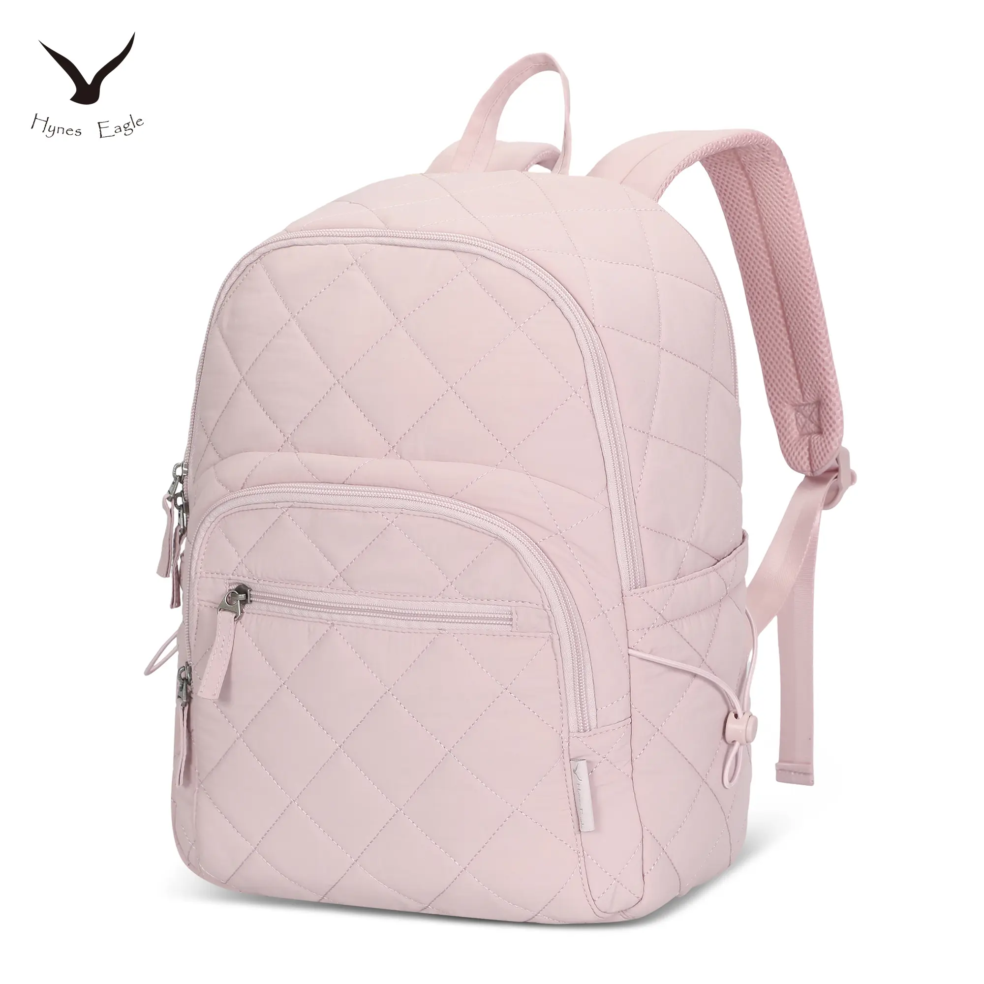 [NEW IN] HYNES EAGLE Puffer Laptop Backpack 16 Inches Lightweight Quilted College Backpack with 32OZ Water Pocket for Women Water Repellent Travel Backpack Personal Item Bag Casual Daypack with Multiple Compartments summerwins