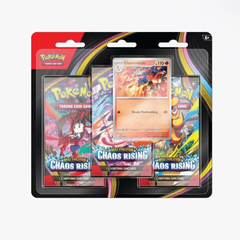 Chaos Rising 3 Pack Blister Charmeleon Promo