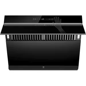 30 Inch 900CFM Range Hood Under Cabinet Wall Mount Heating Self-Clean Gesture Control Tempered Glass Ultra Quiet Kitchen Vent Hood USCX08T75