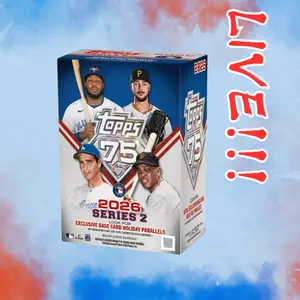 Topps -  2026 Topps MLB Baseball Series 2 Value Box (Live)