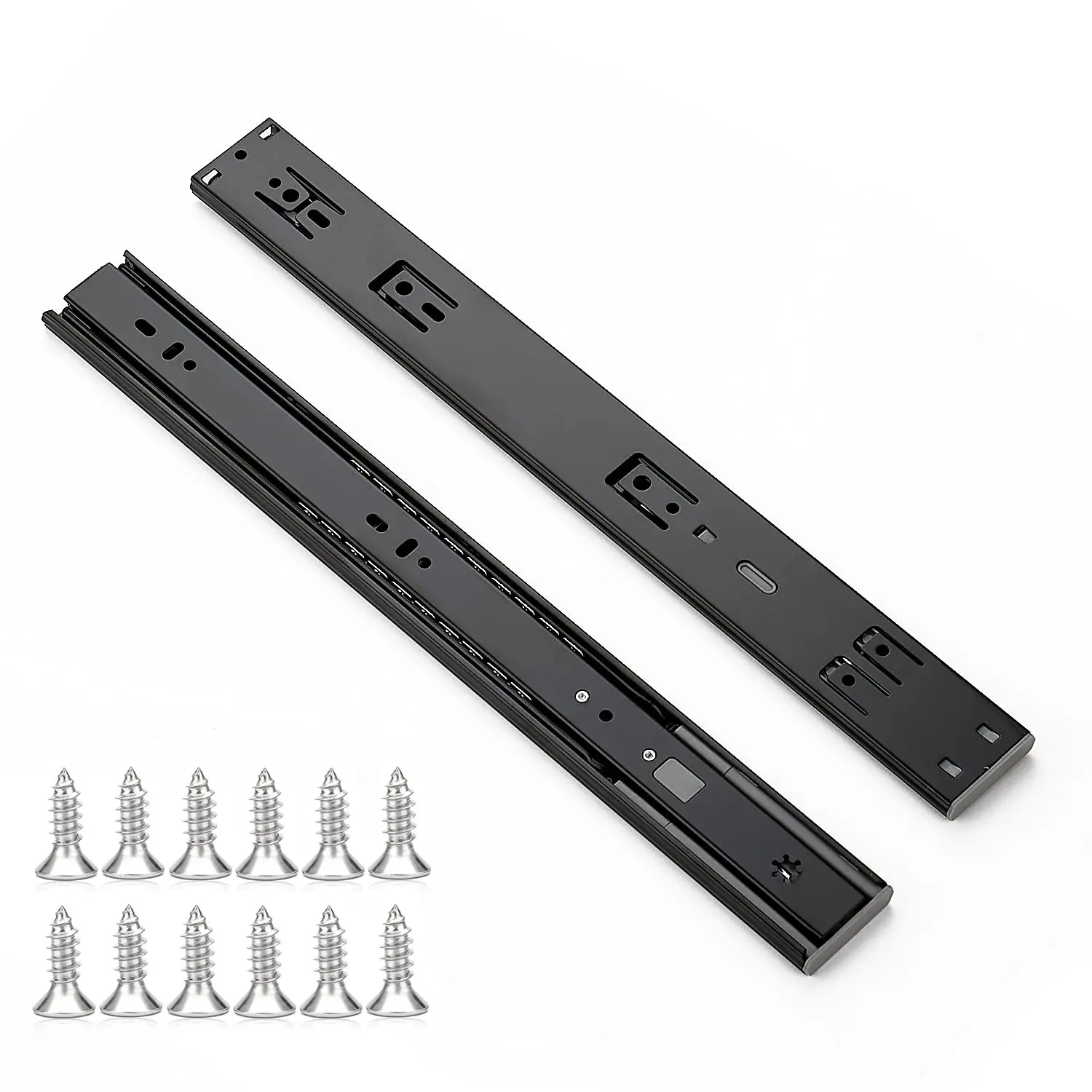 Ravinte Full Extension Ball Bearing Drawer Slides Side Mount Soft Close Drawer Slides Drawer Glide