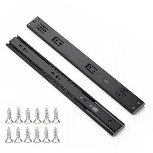 Ravinte Full Extension Ball Bearing Drawer Slides Side Mount Soft Close Drawer Slides Drawer Glide