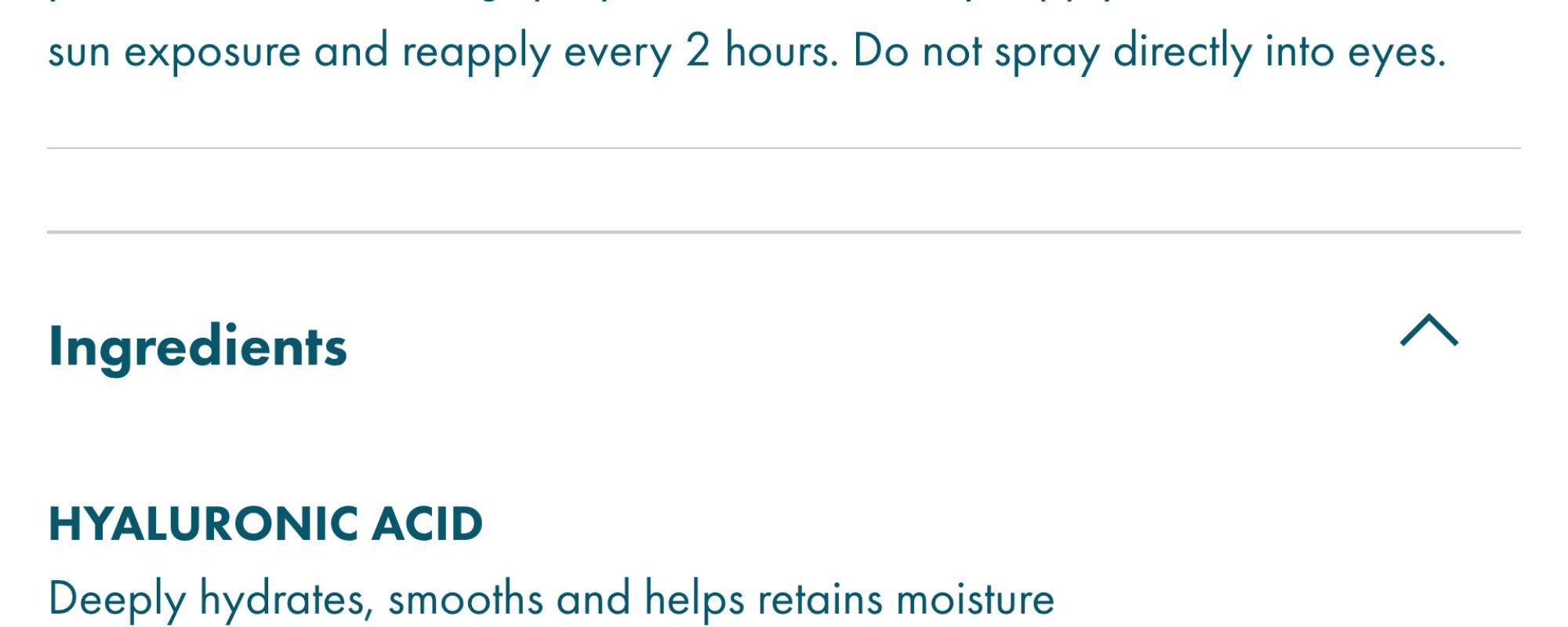 Sunglaze Sheer Setting Mist Sunscreen SPF 50