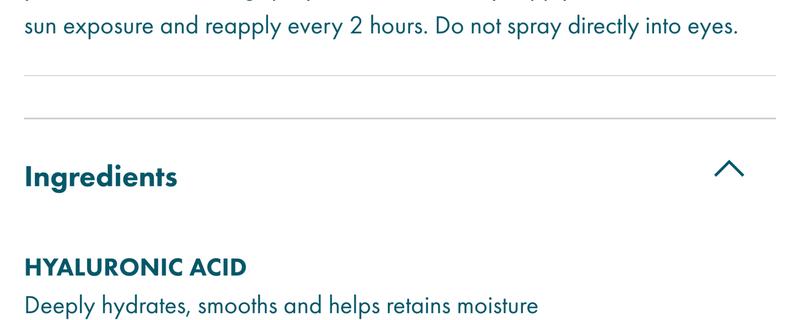 Sunglaze Sheer Setting Mist Sunscreen SPF 50