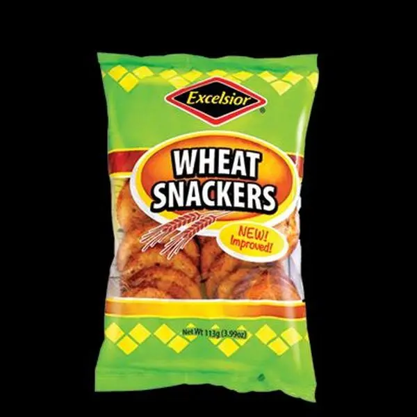 Excelsior Wheat Snackers 115g (3.9oz) – Light Crunchy Jamaican Wheat Snack