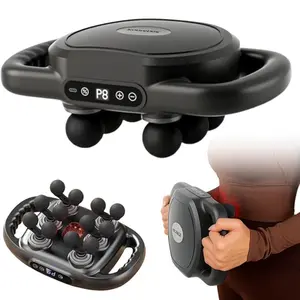 12 Head Massage Gun, Upgrade Deep Tissue Percussion Massager, Multi Head Electric Quiet Muscle Massage Gun for Deep Tissue, Back, Shoulders, Legs, Arms Muscle Relief