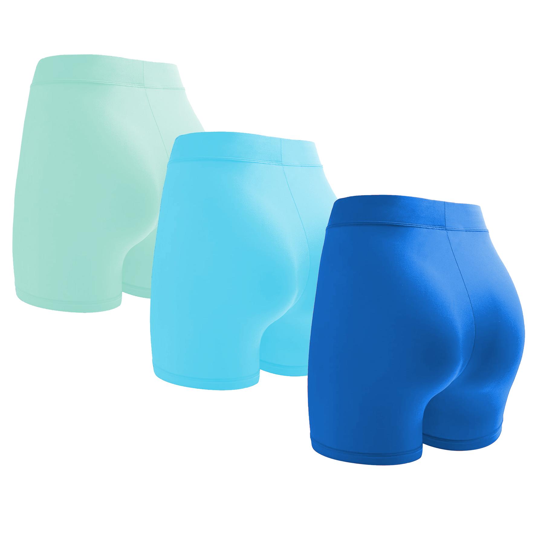 3Pieces / 3Set Silk Boy Shorts for Women Gym Yoga Athletic BootySpandex Cool Underwear Comfy Boyshorts Panties BoxerBriefs Summer Cute Teen Girls Clothes 3Pieces / 3Set Silk Boy Shorts for Women Gym Yoga Athletic BootySpandex Cool Underwear Comfy Boyshorts Panties BoxerBriefs Summer Cute Teen Girls Clothes