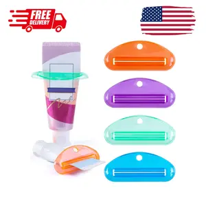 Toothpaste Tube Squeezer, 4PCS Toothpaste Squeezer Roller Tool