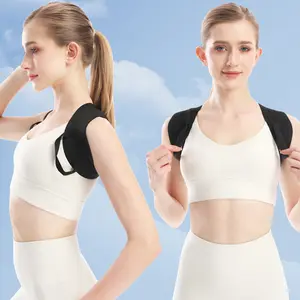 Wide Posture Corrector for Men & Women – Back Brace for Rounded Shoulders & Hunched Back, Breathable & Invisible Under Clothing – Open Shoulders, Straighten Spine, Improve Neck & Back Posture