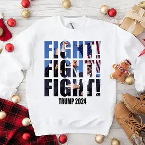 Fight Fight Fight T Shirt, Fight Fight Fight Trumppp T Shirt, Trummp Bulletproof T-shirt, Never Surrender shirt, Never Surrender Trumppp 2024 Shirt, Stand with Trump, Never Stop Fighting To Save America, Pennsylvania Rally Shirt