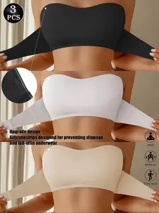 Women's Seamless Wireless Bralette Bra Set, Comfortable Everyday Bras, Breathable Elegant Design for Daily Wear & Casual, Underwear, Perfect for Women