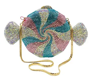 CANDY Rhinestone Studded Mini Purse