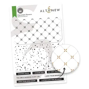 Craft Your Life Project Kit: Chocolate Flowers Stamp Set