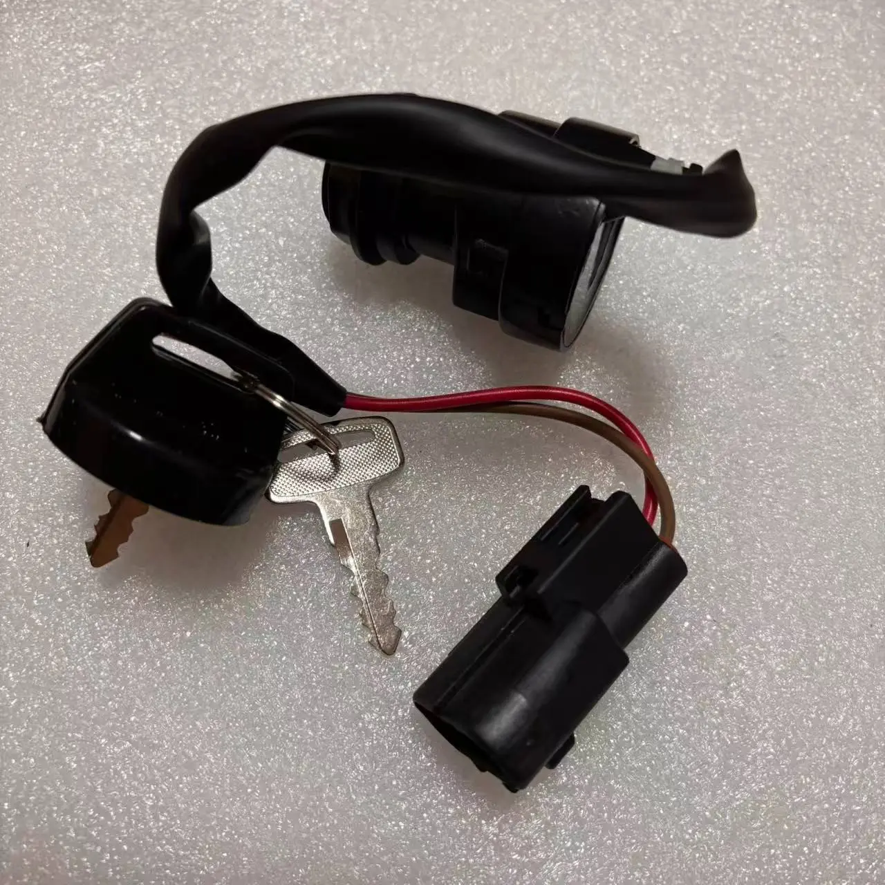 Automotive Replacement Ignition Key Switch - 4SH-82510-01-00 Single Unit Reusable Part, Fitment for Yamaha Raptor 700, 700R, 700R SE, YFM700R 2009-2020, Package Includes 1 Key Switch (Car Repair Engine & Transmission Tool)