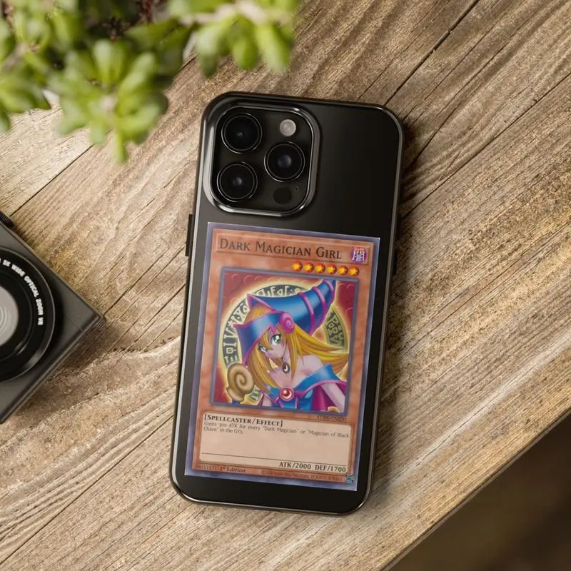 Card Dark Magician Yu-Gi-Oh! Phone Case Magic Duel Anime Art Cover for iPhone 17- Card Dark Magician Yu-Gi-Oh! Phone Case Magic Duel Anime Art Cover for iPhone 17-