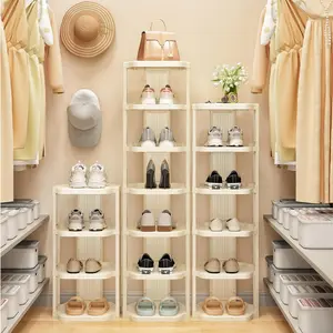 UFORU Narrow Vertical Shoe Rack  6/9 Tiers, Holds Size 12 Kicks, Ideal for Entryway/Closet, Fast Assembly