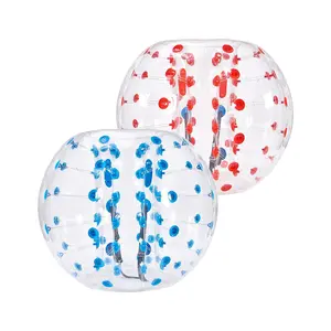 VEVOR  Inflatable Bumper Balls 2-Pack, 4FT/1.2M Body Sumo Zorb Balls for Teen & Adult, 0.8mm Thick PVC Human Hamster Bubble Balls for Outdoor Team Gaming Play, Bumper Bopper Toys for Garden, Yard, Par