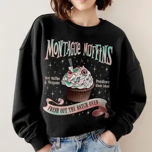 Montague Muffins Leather And Lark Sweatshirt, Butcher And Blackbird Book Series TShirt For Fan, Gift For Book Lover