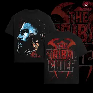 Roman Reigns Bloodline The Tribal Chief WWE Premium Wrestling T Shirt 100% Cotton T-Shirt Head of the Table Graphic Tee, Samoan Dynasty Shirt, WWE Fans Shirt, Wrestling Event Outfit
