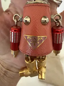 Pre-owned Prada Robot Bag Charm in Superior Condition