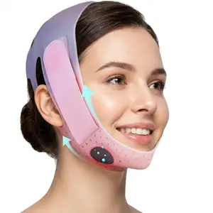 V-line chin-lifting mask, soft silicone chin strap, V-line lifting face mask, jaw exerciser
