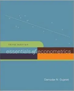 USED-Essentials of Econometrics + Data CD by Damodar Gujarati (Hardcover)