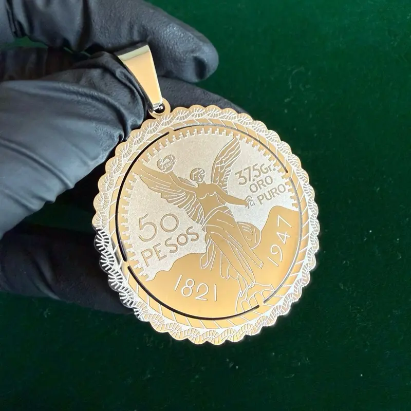 50 Pesos Pendant (Silver)