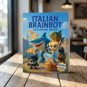 Italian Brainrot Coloring Book