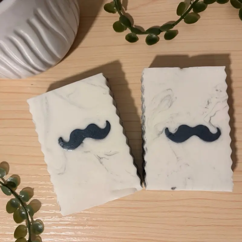 Gentleman Bar Handcrafted Artisan Soap - Bold, Clean, Fresh, Hydrating with Shea, Cocoa, Rose-Infused Masculine Scent Blend for Bright Body Care