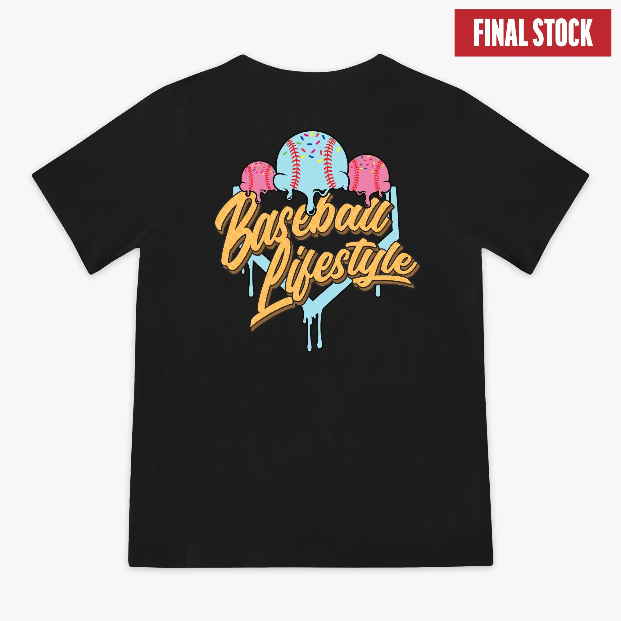 Ice Cream Lightweight Tee - Cotton Candy