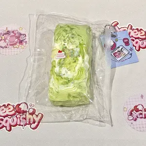 MissWu Squishy TabaSquishy Toy Handmade Squishy Stress Relief Toys Taba squishy - Lychee Squishy