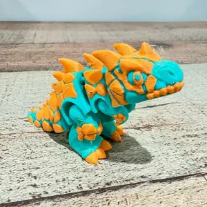 Lava T-rex - 3D printing T-rex box cute gift