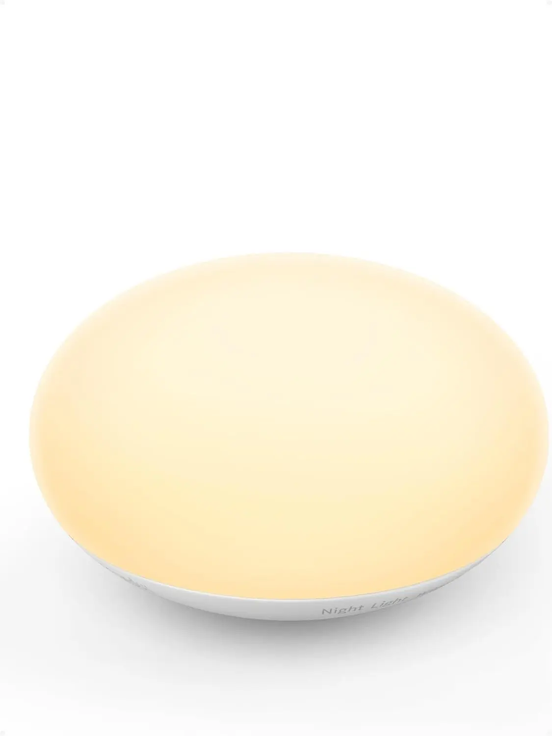 EASZZZ Baby Night Light, Nursery Night Lights for Breastfeeding, Soft BPA Free Silicone Touch Night Lamp, Eye Caring, Easy Flip Design, Stepless Dimming, 1-Pack