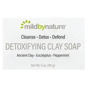 Mild By Nature Detoxifying Clay Bar Soap, 5 oz (141 g)