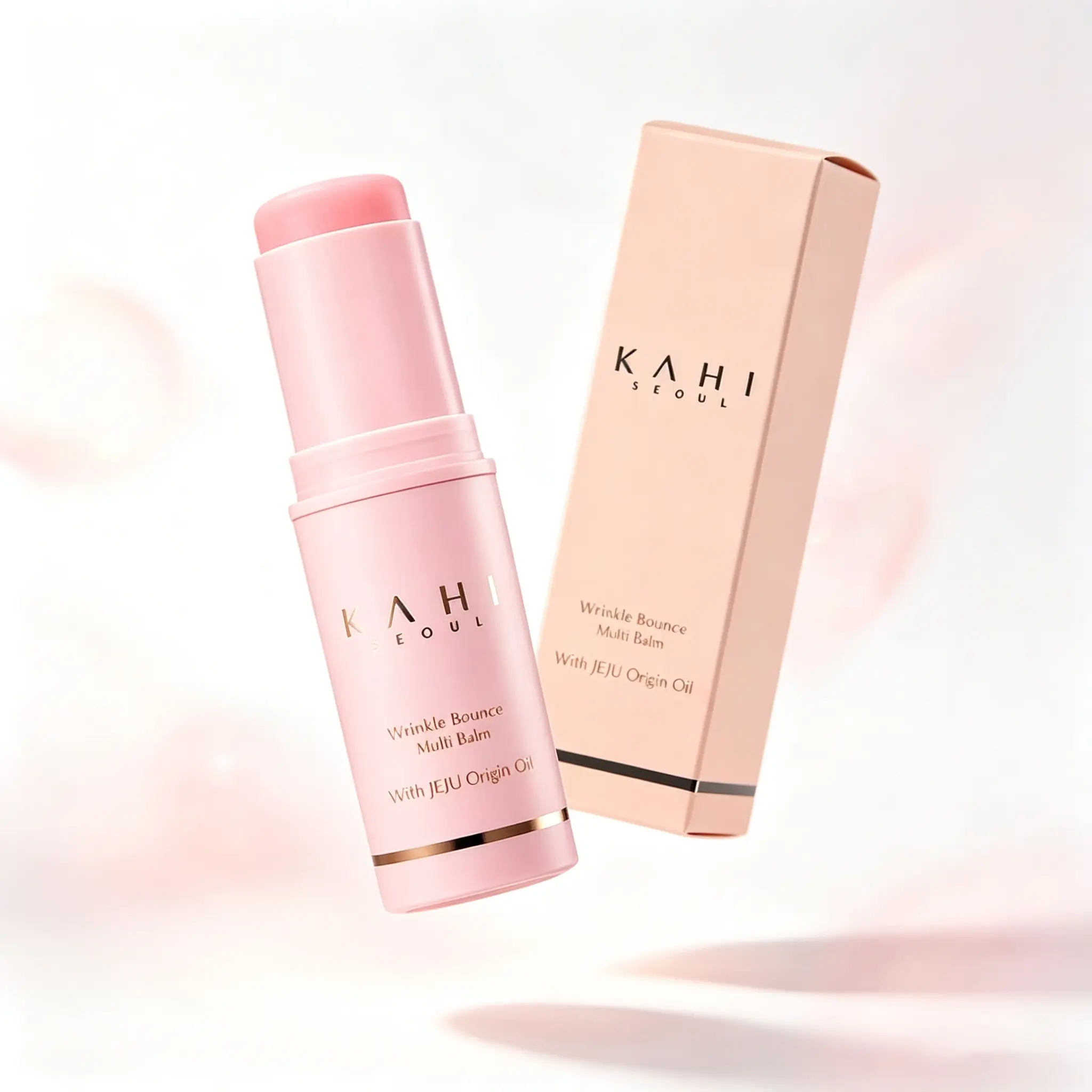 KAHI Wrinkle Bounce Multi Hydrating Balm Stick, Multi-Purpose Stick Moisturizer for Eye, Lip, Neck & Makeup Prep, Portable Daily Skin Care
